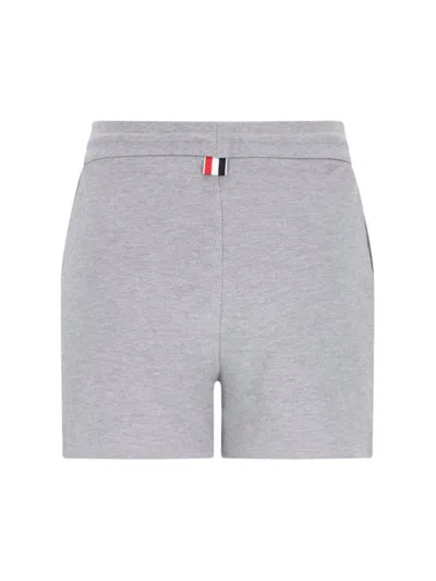 Thom Browne Trousers In Grey