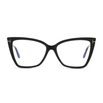 Tom Ford Ft5844 Glasses In 005 Black