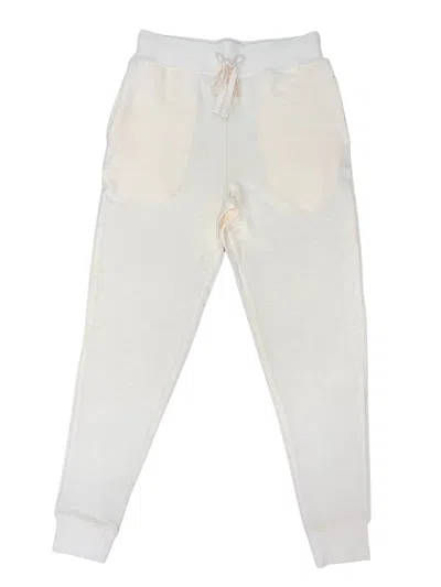 8586 Women's Lounge Jogger Pant In Cream In White