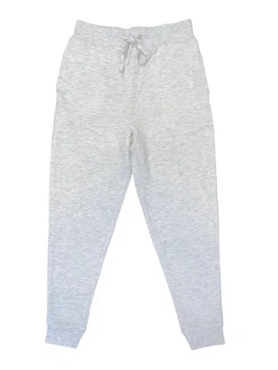 8586 Women's Lounge Jogger Pant In Heather Grey In Gray