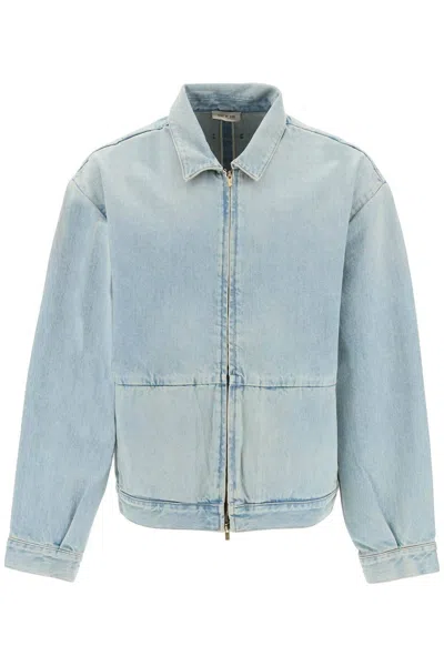 Fear Of God Denim Jacket For Men In Blue