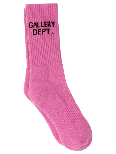 Gallery Dept. "crew" Socks In Pink