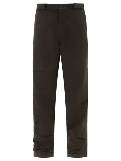 Gr10 K "low Noise" Trousers In Brown