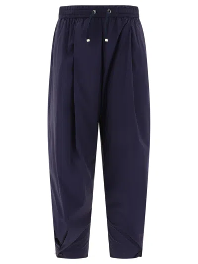 Herno Trousers In Blue