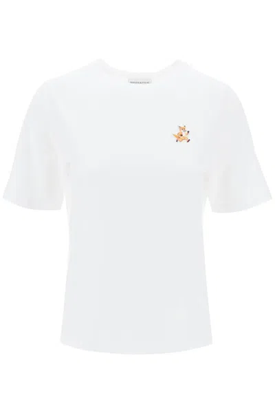 Maison Kitsuné Maison Kitsune "speedy Fox Comfort Fit T In White