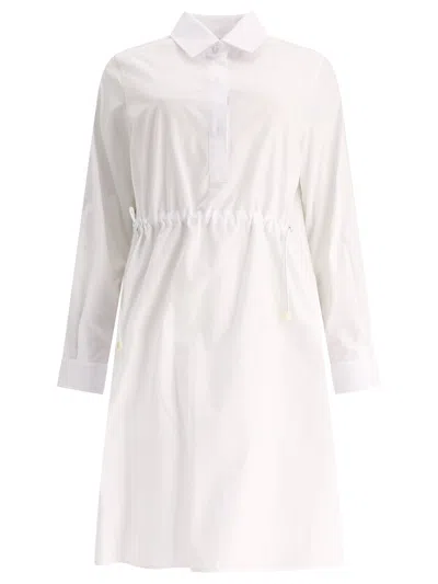 Max Mara "juanita" Shirt Dress In White
