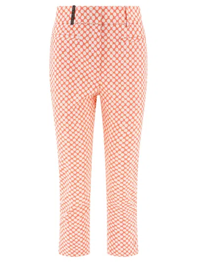 Peserico Polka Dots Trousers In White