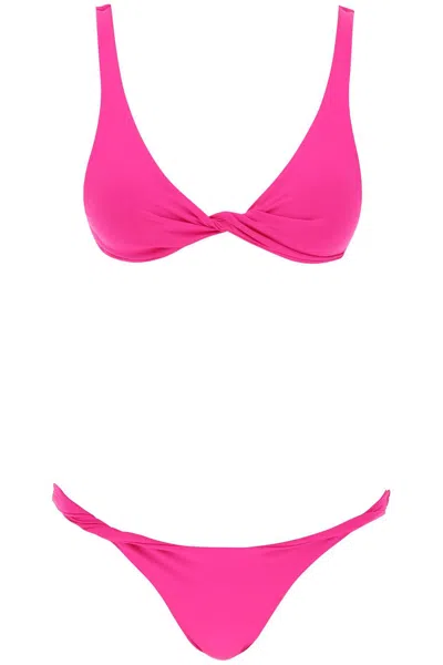 Attico Lycra Bikini Set For In Fuchsia