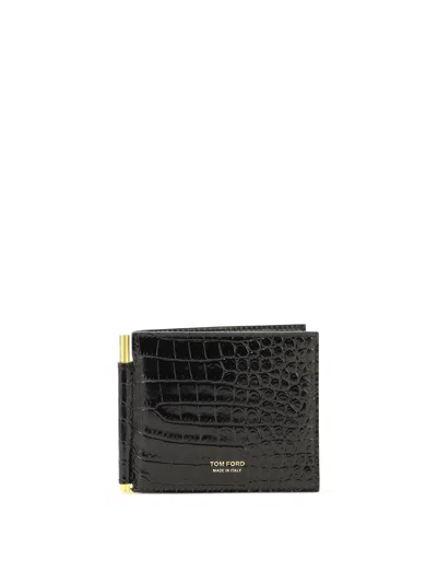 Tom Ford "t Line" Wallet In Pink