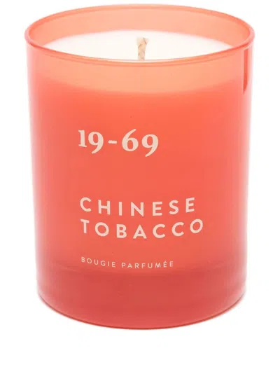 19-69 Chinese Tabacco Candle In Pink