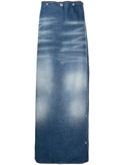 Y/project Detachable-panel Jeans In Blue