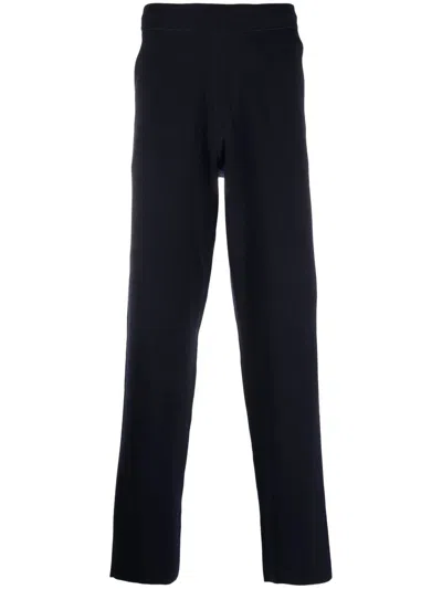 Brioni Drawstring-fastening Track Trousers In Blau