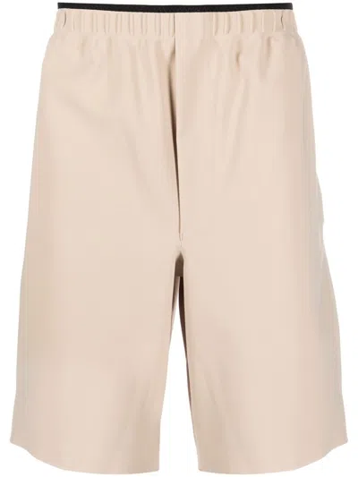 Gr10k Elasticated-waistband Shorts In Neutrals
