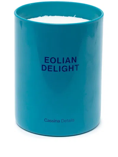 Cassina Eolian Delight Scented Candle In Blue