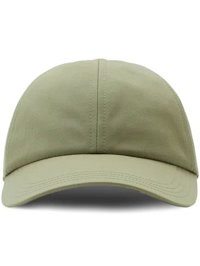 Burberry Ekd Logo-embroidered Cotton Baseball Cap In Beige