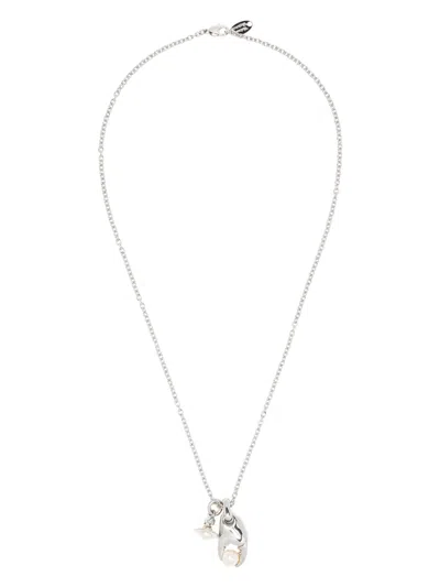 Vivienne Westwood Freda Pendant Necklace In 银色