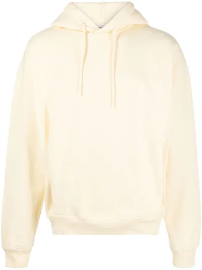 Martine Rose Graphic-print Cotton Hoodie In Yellow
