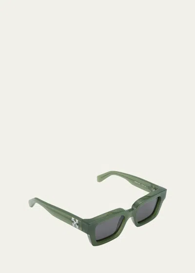 Off-white Virgil Sunglasses Sage Green Sunglasses