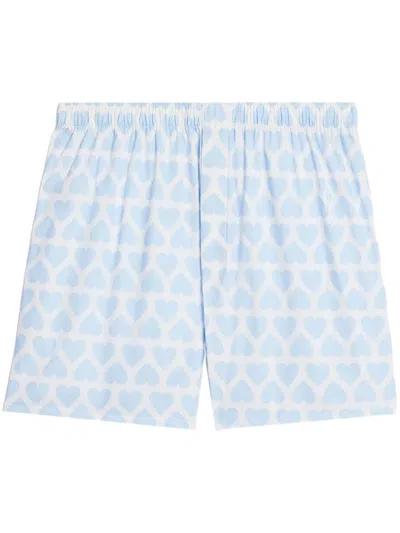 Ami Alexandre Mattiussi Printed Cotton Boxer In 475