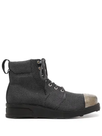 Objects Iv Life Lace-up Ankle Boots In Black