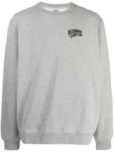 Billionaire Boys Club Logo-print Cotton Sweatshirt In Grey