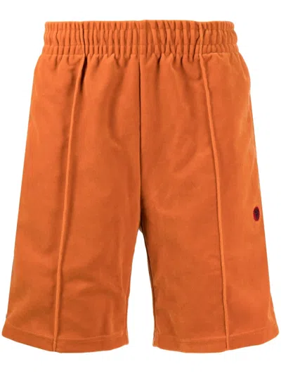 Icecream Logo-print Detail Bermuda Shorts In Orange