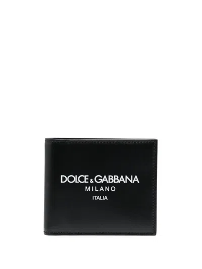 Dolce & Gabbana Logo-print Leather Wallet