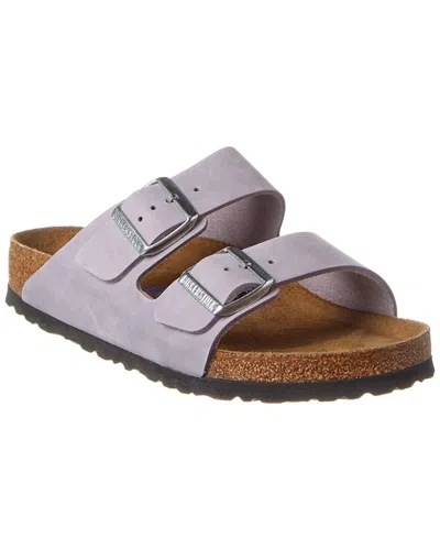 Birkenstock Arizona Bs Leather Sandal In Purple