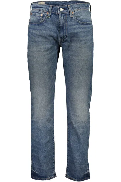 Levi&#039;s Blue Cotton Jeans & Pant