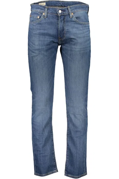 Levi&#039;s Blue Cotton Jeans & Trouser