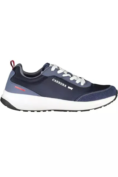 Carrera Blue Polyester Sneaker