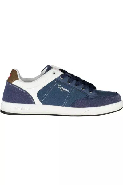 Carrera Blue Polyester Sneaker