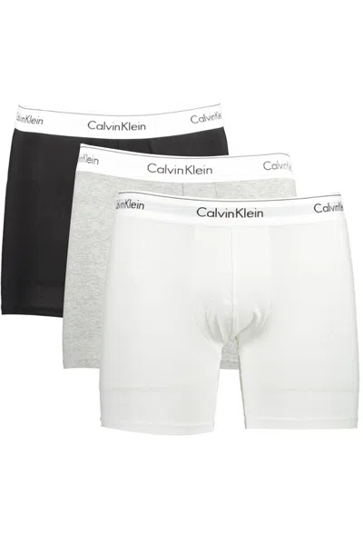 Calvin Klein Gray Cotton Underwear