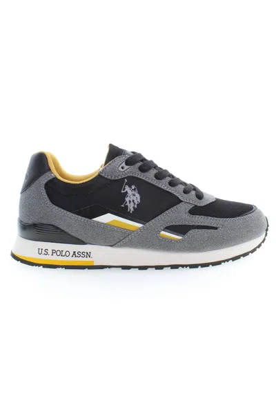 U.s. Polo Assn Gray Polyester Sneaker