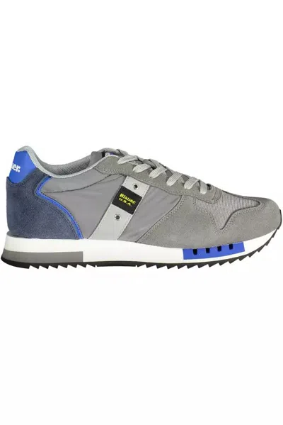 Blauer Grey Polyester Trainer