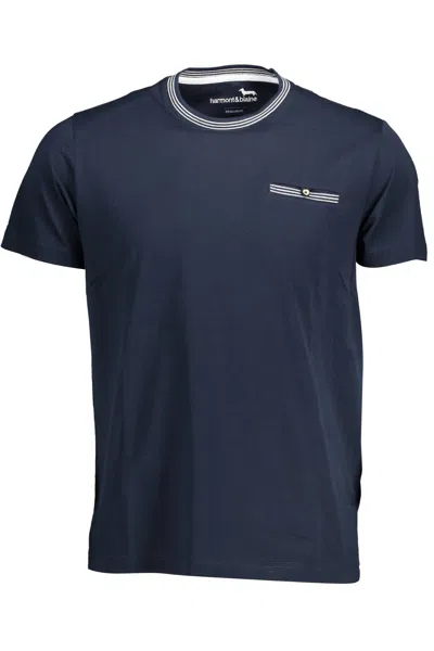 Harmont & Blaine Blue Cotton T-shirt