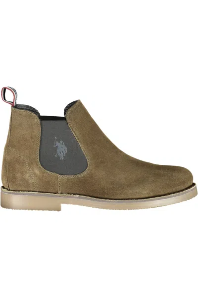 U.s. Polo Assn Green Polyester Boot