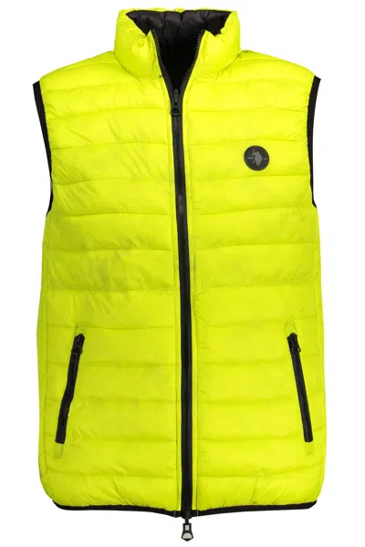 U.s. Polo Assn Yellow Nylon Jacket