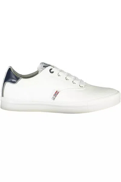 Napapijri White Polyester Sneaker