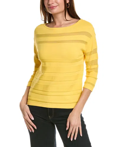 Joseph Ribkoff Sweater In Yellow