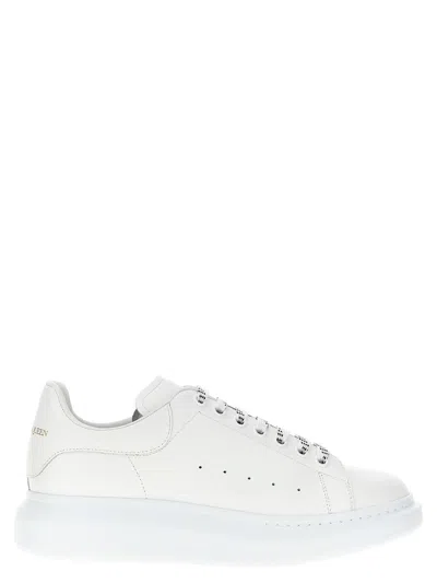 Alexander Mcqueen Oversize Sole All White Sneakers