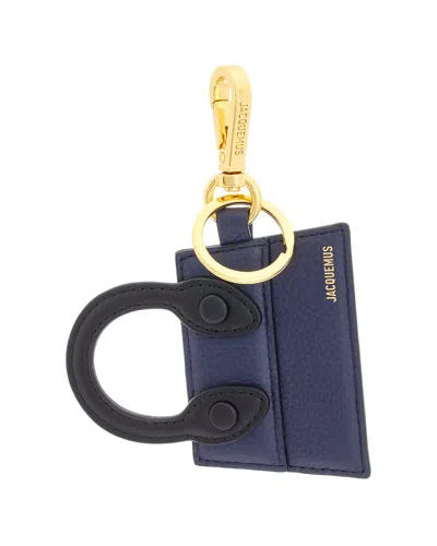 Jacquemus Le Porte-cles Chiquito Keychain In Blue