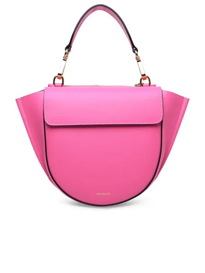 Wandler 'hortensia' Mini Bag In Pink Calf Leather In Fucsia