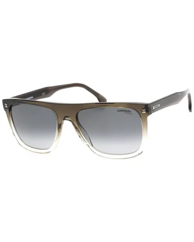 Carrera Square Sunglasses, 56mm In Grey