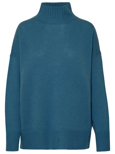 360cashmere 360 Cashmere 'camden' Turtleneck Sweater In Light Blue Cashmere