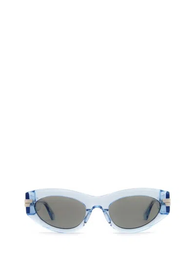 Bottega Veneta Sunglasses In Light-blue