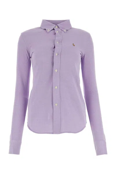 Polo Ralph Lauren Shirts In Purple
