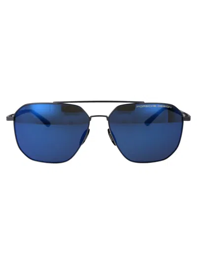 Porsche Design Sunglasses In D775 Blue Black