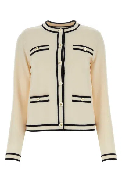 Tory Burch Jumpers In French Cream