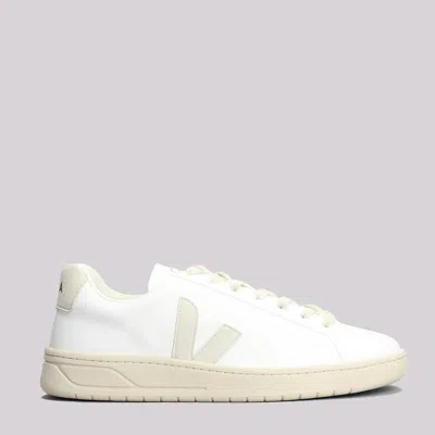 Veja White Leather Sneakers In White_natural